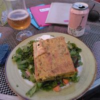 Quiche at Karoot in Ghent