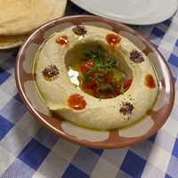 Hummus  at El Libanes in Tenerife