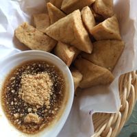 Tofu Appetizer at May Veggie Home in Bangkok