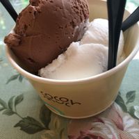 Vegan Ice Cream :) at May Veggie Home in Bangkok