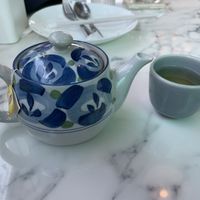 Chamomile tea, 99 baht (plus 7% sales tax)  at May Veggie Home in Bangkok