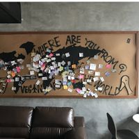 The old location   at May Veggie Home in Bangkok