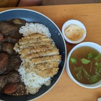 Japanese curry at May Veggie Home in Bangkok