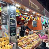   at Mercado de La Boqueria in Barcelona