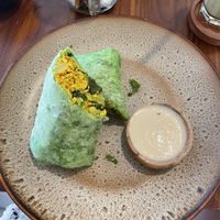 Scrambled tofu wrap  at Chickpea Bali  in Ungasan