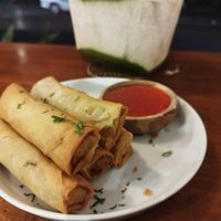 Spring rolls at Chickpea Bali  in Ungasan