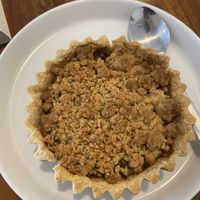 Apple crumble tart   at Chickpea Bali  in Ungasan