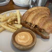 Mushroom croissant   at Chickpea Bali  in Ungasan