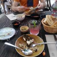 Sorry, most of the food was gone when I realized I had'nt photographed it yet. at Hummel in Graz