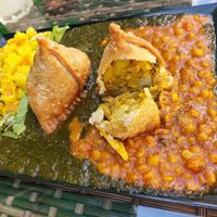 Samosa Meal at Himalaya Masala in Graz