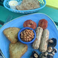 Big brekkie   at Flissys Coffee Shop in Thurstaston