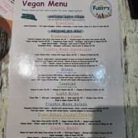 Menu July 2025 at Flissys Coffee Shop in Thurstaston