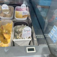 Ice cream options at Jeromes  at Jeromes/Pavilion Bar in Bridlington