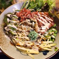 Sushi bowl at To80 vegan in Cologne