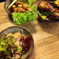 Appetizers at To80 vegan in Cologne