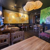 Nice seating area at To80 vegan in Cologne