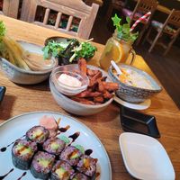 Number 6 ,11, 13, 17 and Avocado maki at To80 vegan in Cologne