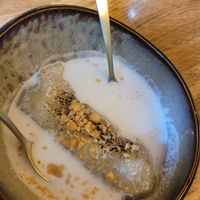 Stickyrice monkey desserr at To80 vegan in Cologne