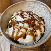 Big dumpling. Was okay  at To80 vegan in Cologne