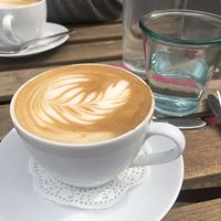 Fab oat latte  at Mish.Mash in Dublin