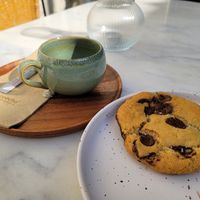 Chocolate chip cookie at Plant Dragon in Leuven