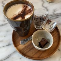 Hot chocolate   at Plant Dragon in Leuven