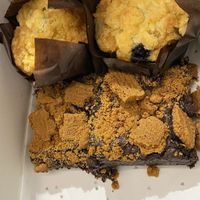 Muffin et brownies spéculoos  at Plant Dragon in Leuven