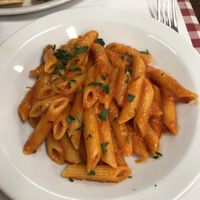 Arrabbiata  at Pizzeria Minerva in Rome