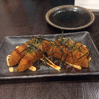 Pumpkin croquettes at KIBOU Japanese Kitchen & Bar in Bristol