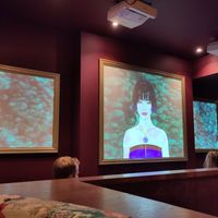 Cool decor at KIBOU Japanese Kitchen & Bar in Bristol