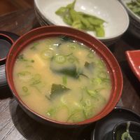Miso soup   at KIBOU Japanese Kitchen & Bar in Bristol