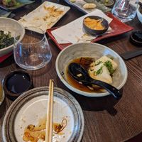 Agedashi tofu at KIBOU Japanese Kitchen & Bar in Bristol