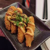 Vegan croquettes starter at KIBOU Japanese Kitchen & Bar in Bristol