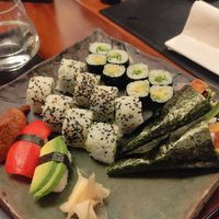 20 sushi platter (supposed to be sharing) at KIBOU Japanese Kitchen & Bar in Bristol