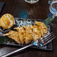 Apple Gyoza at KIBOU Japanese Kitchen & Bar in Bristol
