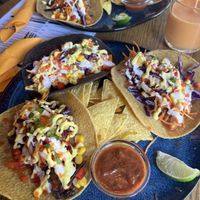 Mixed taco plate  at Froyda - Tikka Taco - Maybe closed in Berlin