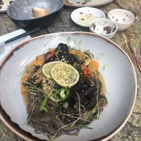 Soba noodles   at Jardineiro - Vegan Kitchen in Porto