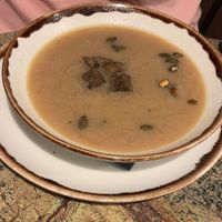 Onion soup at Jardineiro - Vegan Kitchen in Porto