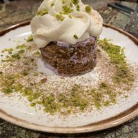 blueberry and pistachio tiramisu   at Jardineiro - Vegan Kitchen in Porto