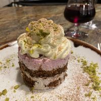 Blueberry tiramisu  at Jardineiro - Vegan Kitchen in Porto