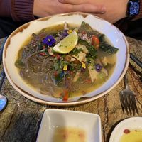 Noodle soup dish. Wasn’t the best  at Jardineiro - Vegan Kitchen in Porto