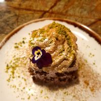 Blueberry tiramisu 💜  at Jardineiro - Vegan Kitchen in Porto