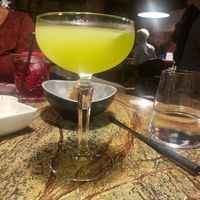 Cocktail with spinach! at Jardineiro - Vegan Kitchen in Porto