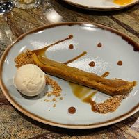 Sobremesa: Apple crumble   at Jardineiro - Vegan Kitchen in Porto