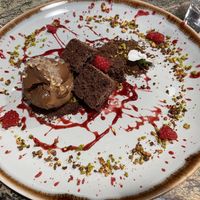 Garden chocolate dessert  at Jardineiro - Vegan Kitchen in Porto