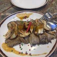 Mushroom starter (amazing!!)  at Jardineiro - Vegan Kitchen in Porto