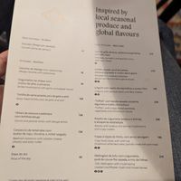 Starter and main menu at Jardineiro - Vegan Kitchen in Porto