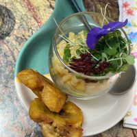 mango appetizer was the worst i ever had at Jardineiro - Vegan Kitchen in Porto