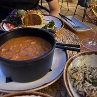 Tofu wellington and bean stew   at Jardineiro - Vegan Kitchen in Porto