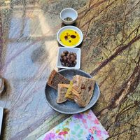 Bread, olives and pate to start at Jardineiro - Vegan Kitchen in Porto